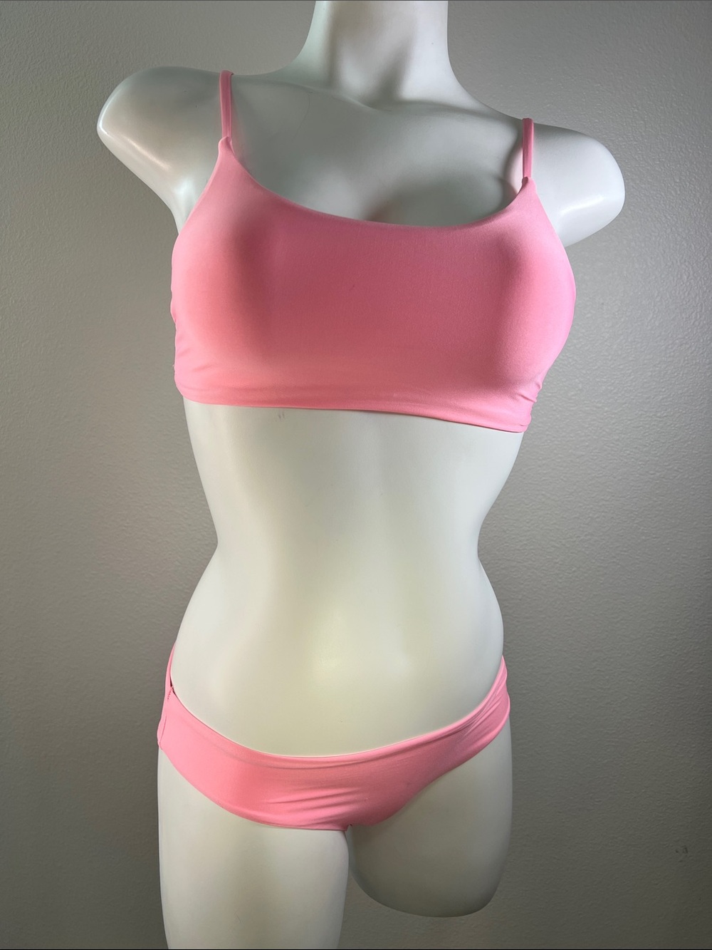 H&M Soft Bubblegum Pink Two-Piece Bikini Set US 12/14